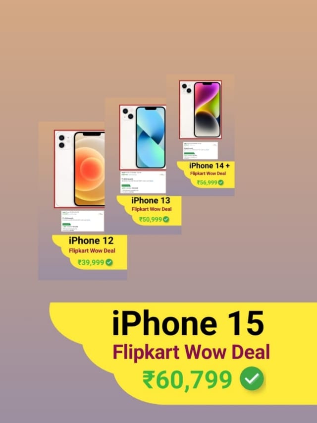 iPhone Base Model Flipkart Wow Deals