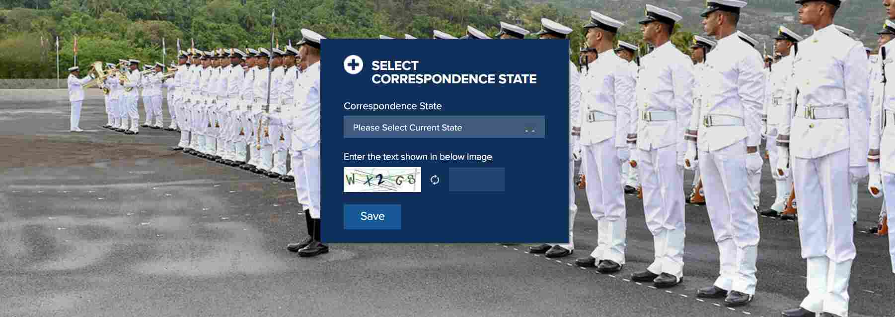 indian navy incet last date conforms