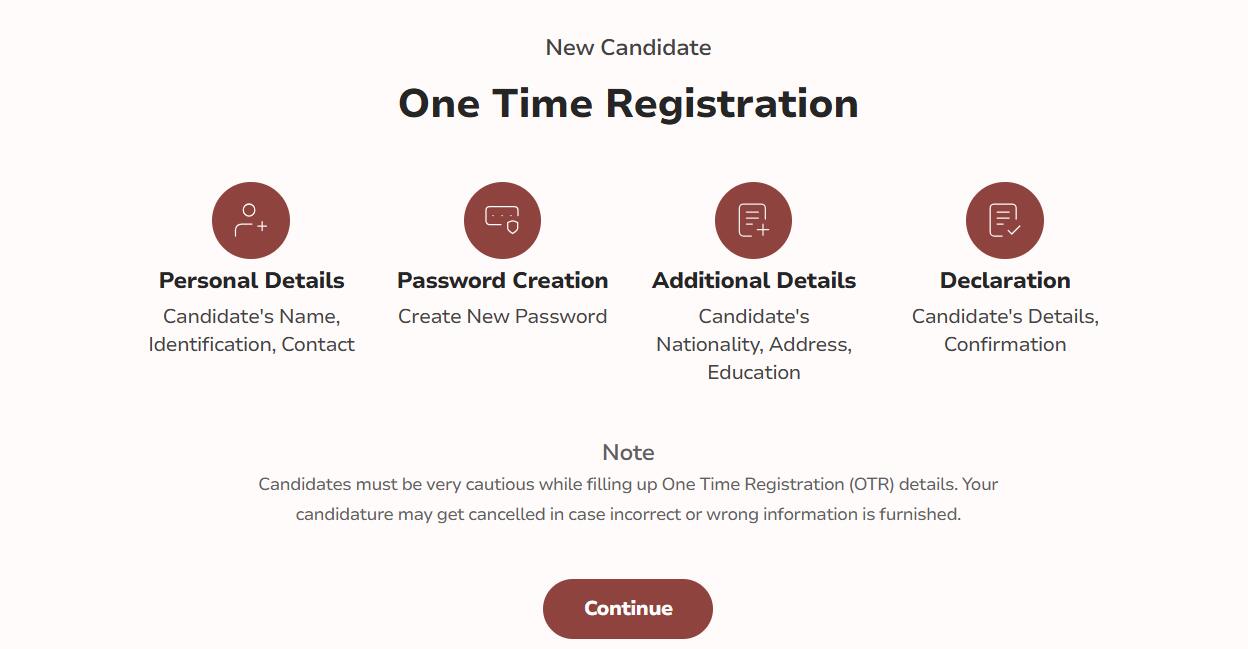 SSC JHT Registration