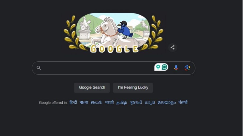 Google Doodle For Equestrian Paralympics 2024