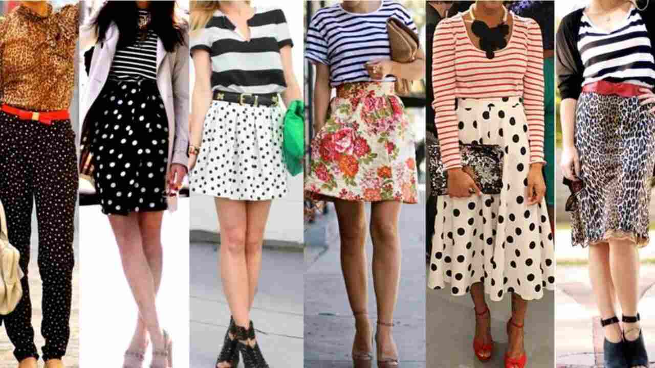 Mixed Prints Trend Fashion 