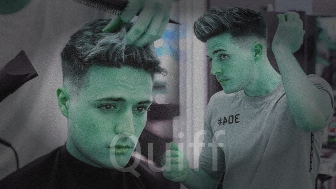 Quiff hairstyle