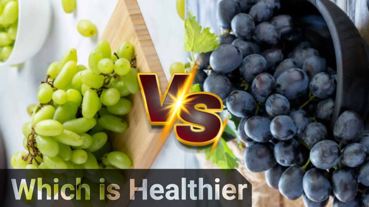 Green Grapes Vs Black Grapes