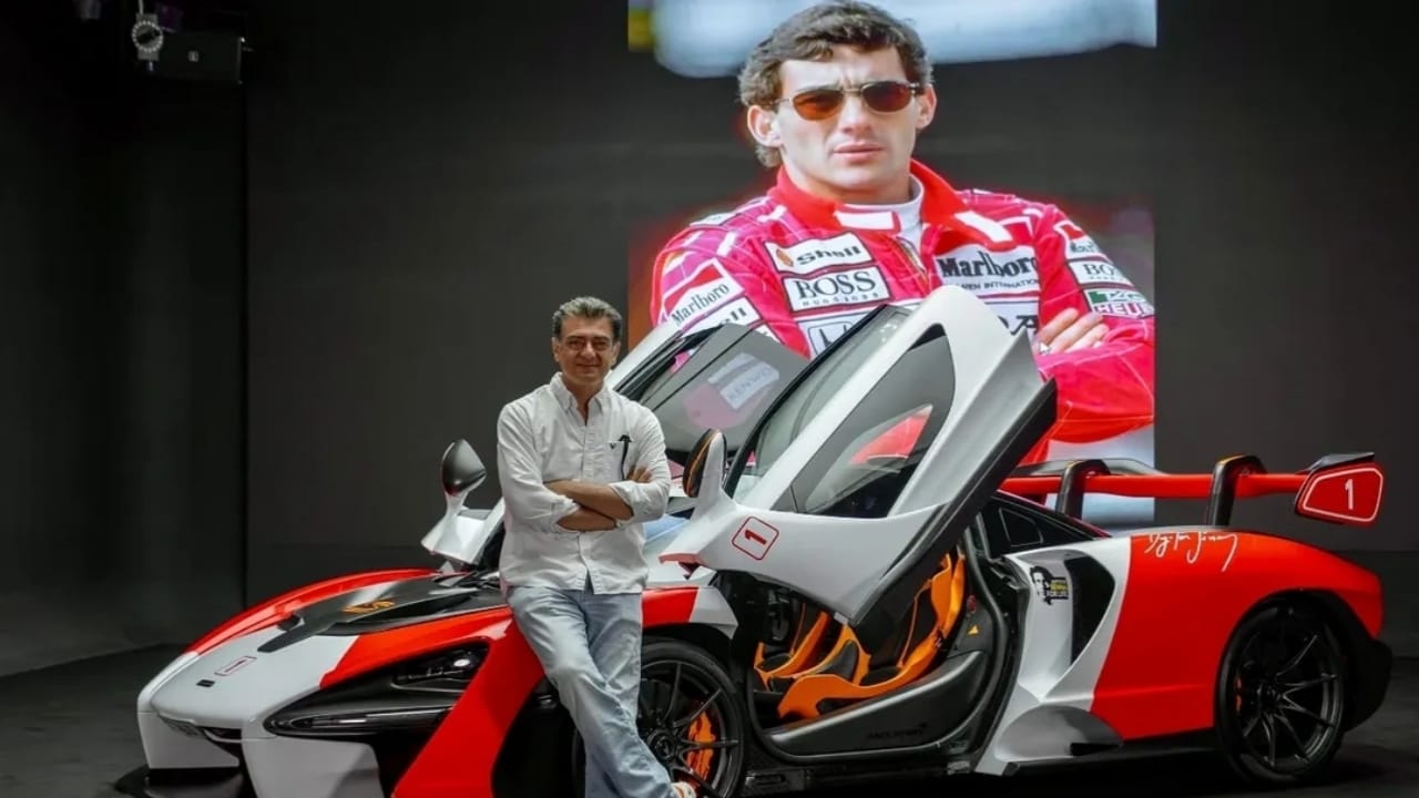 Ajith kumar McLaren senna car
