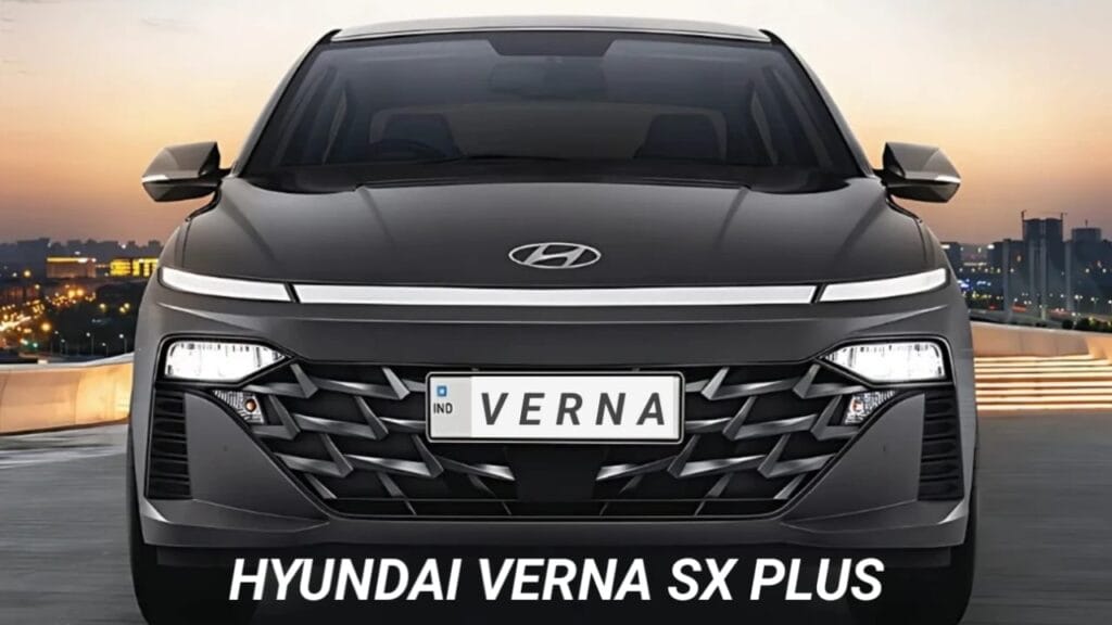 Hyundai Verna SX plus new launched