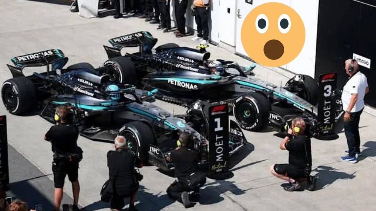 Mercedes Double explosion Mercedes Double explosion