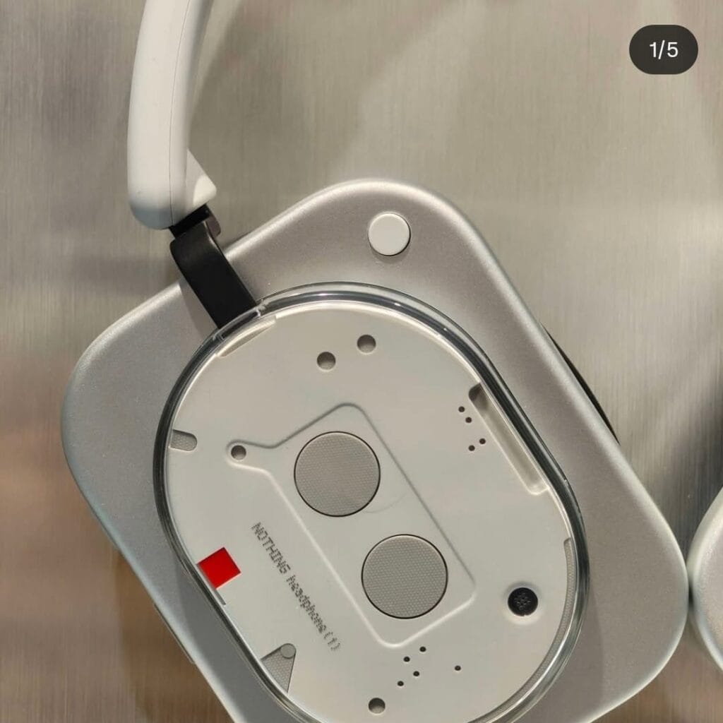 Nothing Headphone 1, लॉन्च से पहले लीक हुई तस्वीरें, जानिए फीचर्स और कीमत 5 Nothing Headphone 1 white