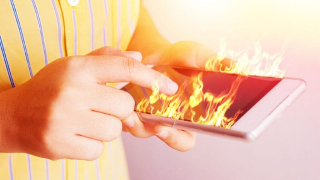 Overheating mobile phone 10 major problem