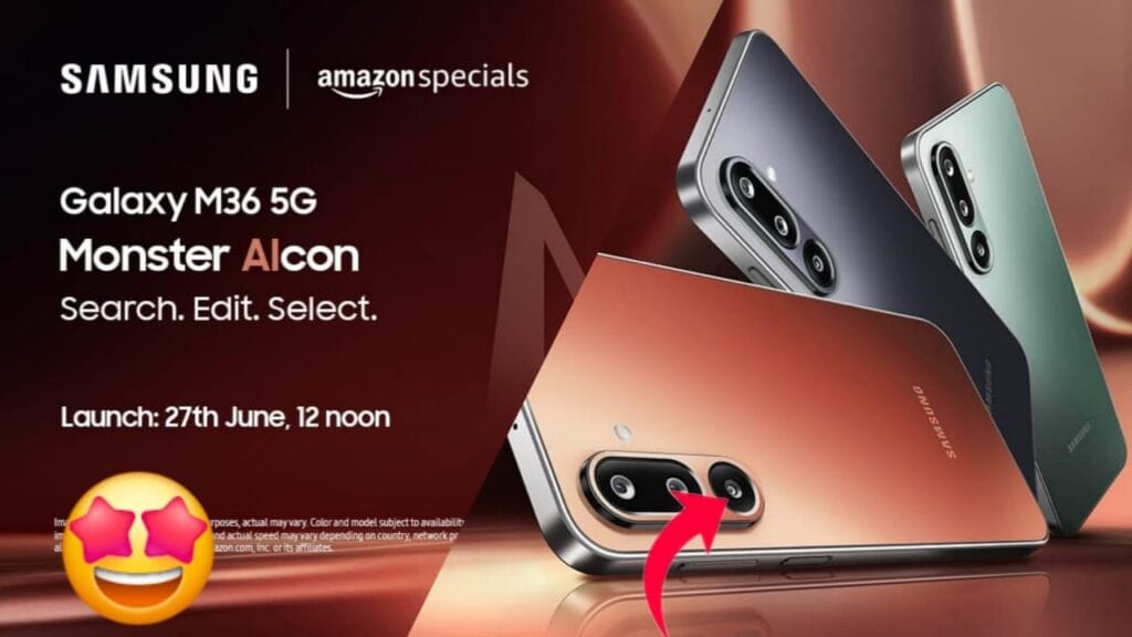 Samsung Galaxy M36 5G is launching on June 27