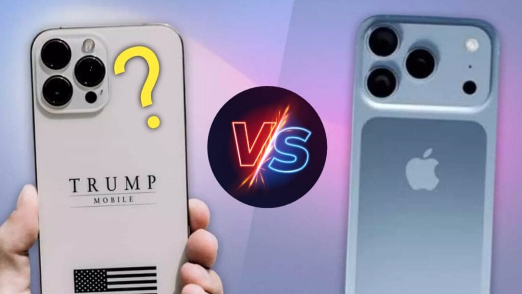 Trump mobile vs iPhone