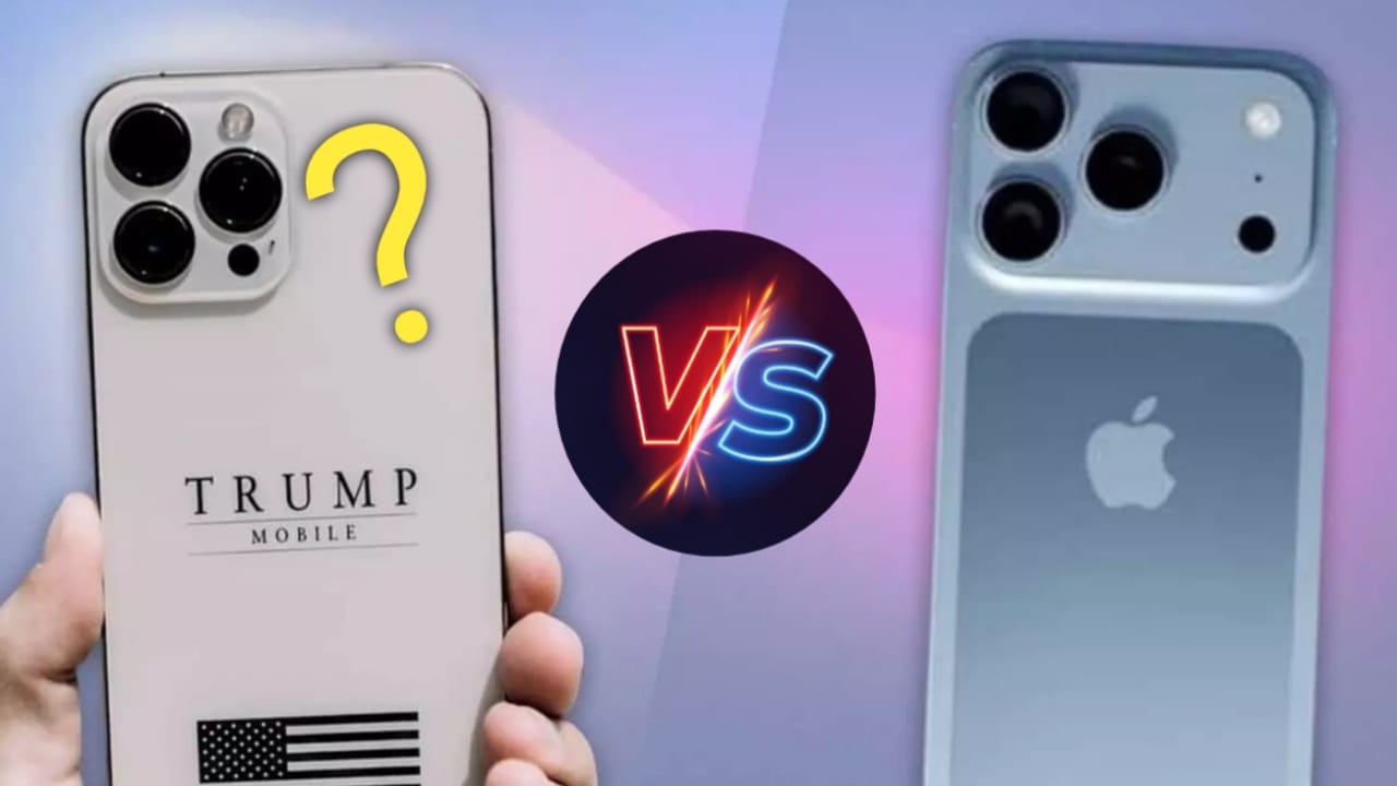 Trump mobile vs iPhone