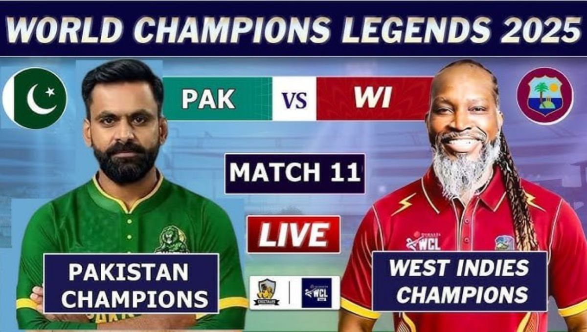 Pakistan Champions vs West Indies Champions