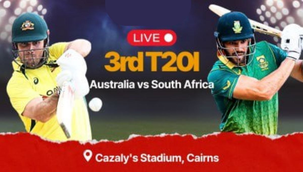 Australia vs South Africa 3rd T20I Live Score