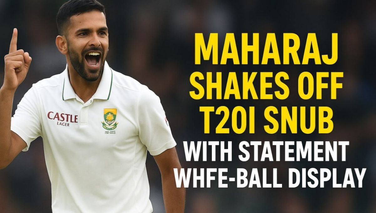 Keshav Maharaj Stunning ODI Performance