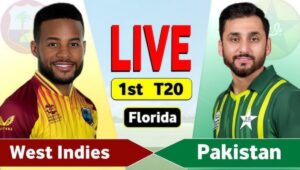 Pakistan vs West Indies 1st T20I 2025